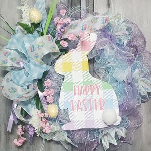 Easter bunny wreath